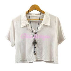 polo tops plain for womens chalis | trendy formal