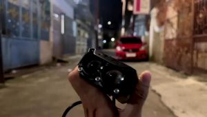 Lampu tembak Laser SQL 2 Mata CR7 Plus Devil Tahan air Tembak Motor