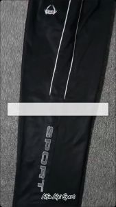 Celana Training Panjang Lotto Taiwan - Model Sport Navy Blue Terbaru - Bahan Adem Serap Keringat - Saku Resleting (IMPORT)
