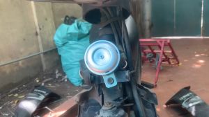 Còi xe máy ALONGTOOL kêu tocòi xe wavedreamsiriuswinnerexciter 150chống nước chính hãng hàng Thái