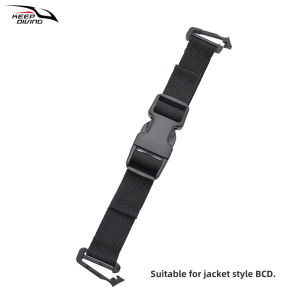 Diving Backplate Set Wing BCD Chest Strap Buckle Adjustable Scuba Diving Jacket Style BCD Quick Release Chest Sternum Strap