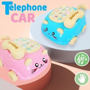 Mainan Mobil Telpon Musik Telephone Cute Car Music YD4