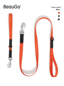 BeauGo | Waterproof Rubber Dog Leash for Training and Walking