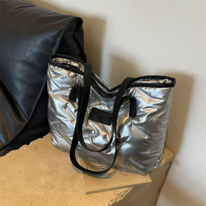 High-End Large Capacity Cotton Casual Fashion Womens Handbag 2025 New Trendy Tote Bag Versatile Handbag for Daily Use