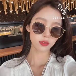 Kacamata Sunglasses Anti Uv 400 Silau Style Retro Vintage Fashion Wanita Kekinian Bahan Metal 9202