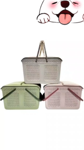Giỏ Đựng Đồ Đi Sinh Làn Đựng Đồ Sơ Sinh Giỏ Đựng Quần Áo Có Nắp VIỆT NHẬT 2604/2606 -TADAHOME