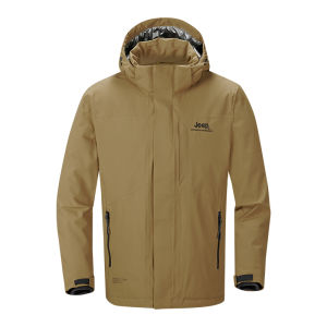 Jeep | Jeep Outdoor Breathable Waterproof Duck Down Jacket Men Women Camping Climbing Suit Anti-Cold Windproof Hiking Clothing
