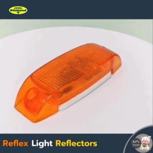 ไฟตราเพชร ไฟสัญญาณ 12-24V สีแดง สีอำพันไฟติดข้างรถยนต์ ไฟติรถพ่วง รถบรรทุก ปลายสายเปลือย (01-148)