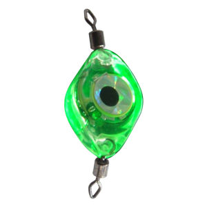 1PC Fishing Lure Light Eye Shape Fishing Lure Light LED Waterproof Sensing Deep Drop for Seawater Freshwater for Underwater
