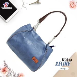 Zeline tote bag 🫶 Biru Tsabita ✅COD