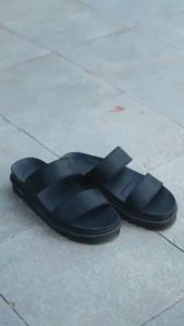 dép hai dây doctor martens thái lan da bò cao cấp full hộp đế cao 5cm DA2