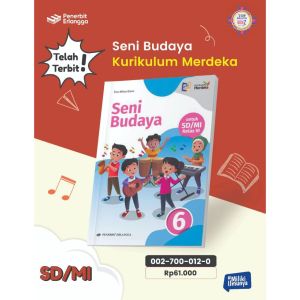 SENI BUDAYA SD KELAS 1s/d6 kurikulum merdeka Erlangga