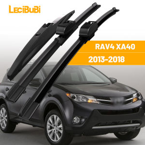 1 Bộ Lưỡi Gạt Nước Kính Chắn Gió Phía Trước & Phía Sau Cho Xe Toyota RAV4 XA40 2013-2018 Cao Su Gạt Nước Kính Chắn Gió Phụ Kiện Đen Dung Sai Nhiệt Độ-40 ℃   Đến +70 ℃
