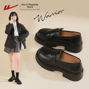 Warrior | Thick Sole Soft Bottom British Style Women Loafers