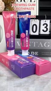 PrettyFloral~120g Chewing Gum Toothpaste 24HRS Lasting Fresh Breath 10x Whitening Refresh Toothpaste