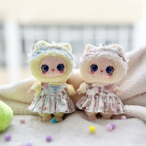 [Baby clothes only] 16cm Lila LUKY CAT pendant doll skirt plush doll clothes Lolita dress