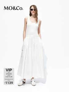 MO&Co. | Summer New Patchwork Sleeveless A-line Dress