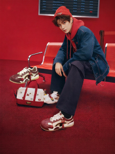 Champion | Spring Red Leisure Board Shoes