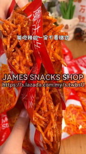 乡乡嘴魔法丝超辣辣条辣条丝 抖音小红书爆款麻辣零食小零嘴休闲零食 20G   XIANG XIANG ZUI MOUTH PARTY MALA LATIAO SPICY STRIPS CASUAL SNACKS 20G