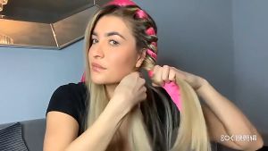 NEW Heatless Curling Rod Headband No Heat Curls Ribbon Set for Long Wave Hair Curlers DIY Styling Tools