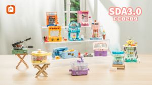 Mainan Brick Balok Susun Cooking Edition / Mainan Anak Balok Susun / Educatif Baby Toy