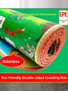 Waterproof Moisture-Proof Double-Sided Pattern Thick Baby Crawl Mat