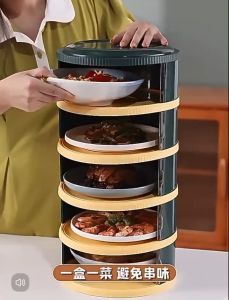 Sliding Door Storage Box: Multi-Layer Food Preservation Solution