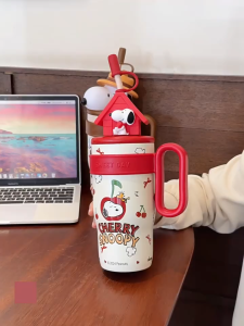 แก้วน้ำ800ML.แก้วแก็งชินจัง&สนู๊ปปี้เเก้วเก็บความเย็นสามารถเก้บความเย็นได้นาน18ชม. สินค้าพร้อมส่ง แก้วเก็บเย็น