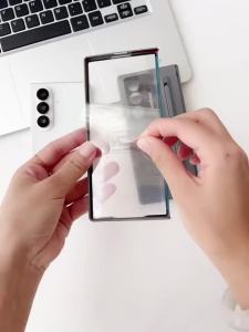 Ốp Điện Thoại Samsung Galaxy Z Fold 8/7/6 Ultra Có Giá Đỡ Vô Hình Khe Cắm Bút S Pen Chống Sốc Kèm Miếng Dán Màn Hình Của szHAIyu