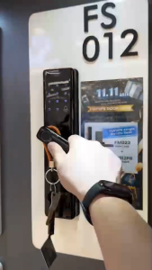 {Synchronize Bundle} With Installation (Singgate) <FS012 PRO> Door Digital Lock + Metal Gate Digital Lock | FS012Pro+FM023/FM025 (2 Years Warranty)