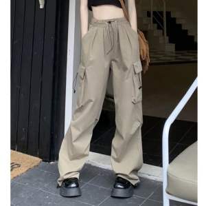 Celana Cargo Pants - Celana Cargo Cewek - Cargo Pants Highwaist - Celana Wanita Korean Style Terbaru