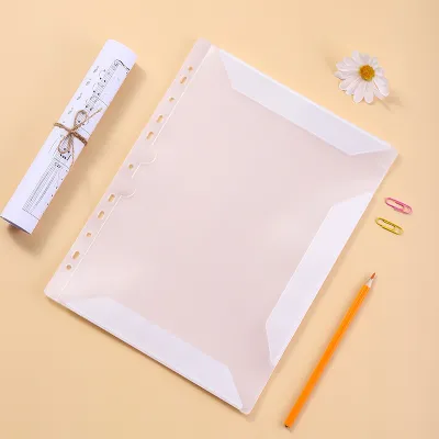 A4 Sheet Music Holder Choral Rewriteable Loose Leaf Piano Music Clip Score Storage Album PP Material for Students And Business