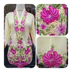 kebaya encim stabillo/hijau daun