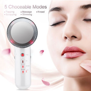 Portable EMS Body Sculpting Massager with Infrared Heating and Sonic Vibration for Skin Tightening and Relaxation