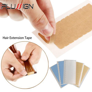 6Sheets=72Pcs Double-Sided Tape Strips For Toupee Lace Wigs Adhesives Hair Extensions Tape Toupee Glue Wig Tape For Men