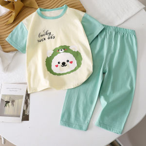 Tagkita | Bộ Đồ Ngủ Cotton Nhẹ Mùa Hè Cho Trẻ Em