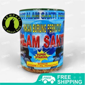 SEMPATI Pakan Burung Perkutut Pusaka Madura Alam Sakti PKNBR1AS