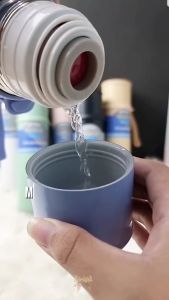 PUTIH Termos Wei Ben Vacuum Cup Macarons Tumbler Stainless 500ml H445