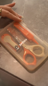 COCONI Baby NailCare 4in1 Set | Perawatan Kuku dan Hidung Bayi 1 Set isi 4 Pcs Dengan Box