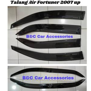 Talang Air/Side Visor Fortuner 2007-2015 Slim Super Premium