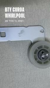 BÁNH TỲ CĂNG DÂY CUROA MÁY SẤY WHIRLPOOL