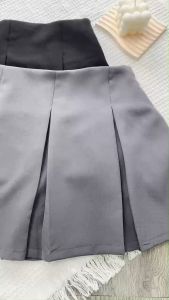 Chân Váy Tennis Bigsize Nữ Xếp Ly Bản To Có Quần Bảo Hộ Khóa Kéo Vải Tây Đứng Form CV412