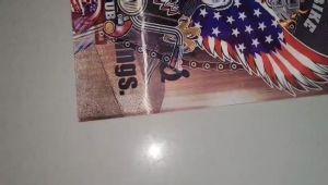 Hình đổi màu may lên áo trang trí