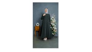 GAMIS FARA BY ZIRA SABRINA LIS JAHIT SMOCK MODEL SAKU CARGO STYLISH LEBARAN SYARI
