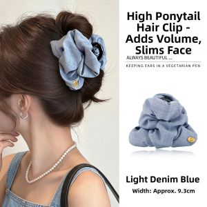 DAISY DREAM | Ruffled Small Shark Clip