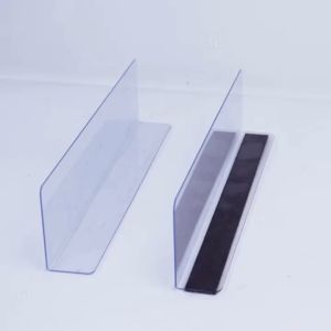 5pcs 25/28cm Acrylic Display Toko Sekat Pemisah Shelf Separator Minimarket Supermarket