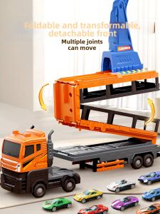 TANGJIUGONG | Educational Birthday Alloy Transformer Truck