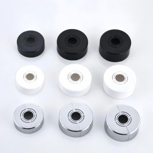 ABS Plating Shower Faucet Cover Wall Faucet Decorative Cover Pipe Wall Cover Bathroom Kitchen Faucet
