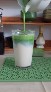 Kagoshima For Latte มัทฉะแท้ 100% จากญี่ปุ่น ที่ชงลาเต้อร่อยมาก Morikawa Super Premium เกรด Organic