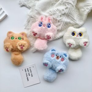 น่ารักหางใหญ่แมวจี้ตุ๊กตากระต่ายเครื่องประดับตุ๊กตาขนาดเล็ก